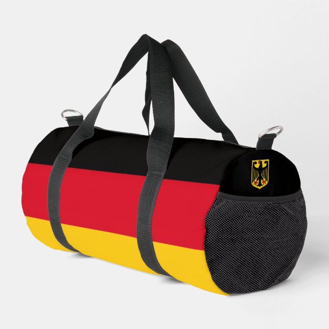 Flagge Deutschlands Duffle Bag (Rechte Ecke)