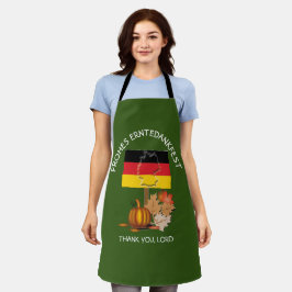 Flagge DEUTSCHLANDS Erntedankfest Erntedank Schürze