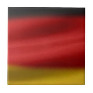 Flagge Deutschlands Fliese