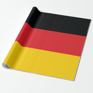 Flagge Deutschlands Geschenkpapier