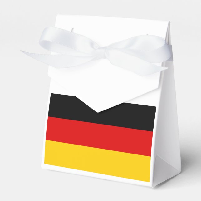 Flagge Deutschlands Geschenkschachtel (Vorderseite)