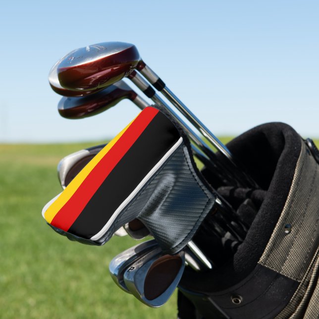 Flagge Deutschlands Golf Headcover (In Situ)