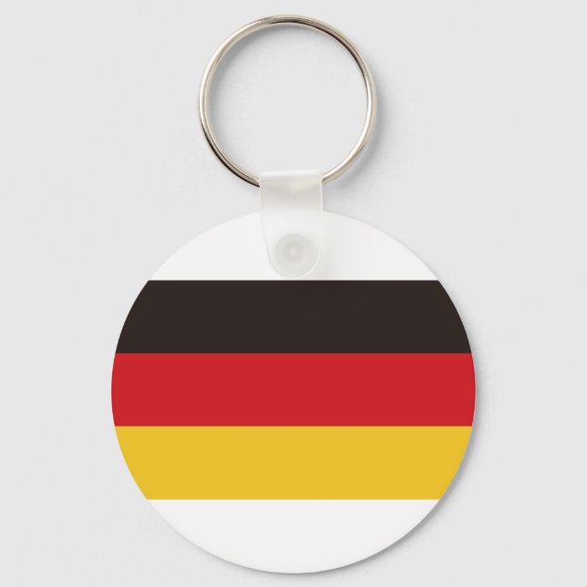 Flagge Deutschlands Schlüsselanhänger (Vorderseite)