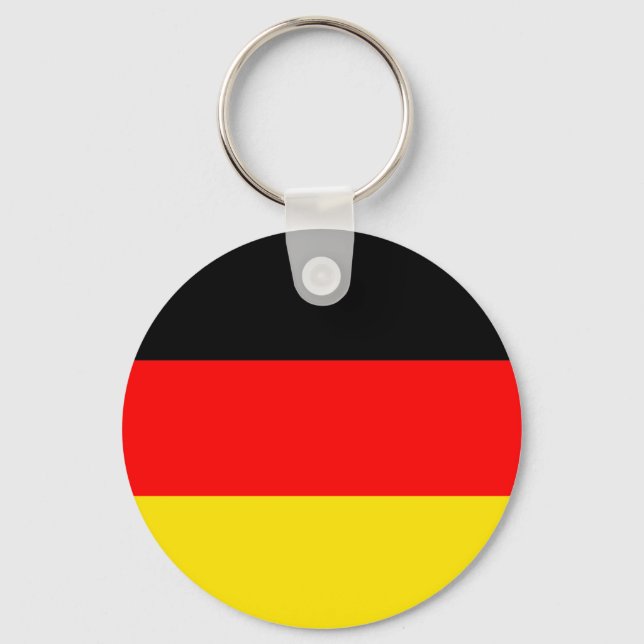 Flagge Deutschlands Schlüsselanhänger (Vorderseite)