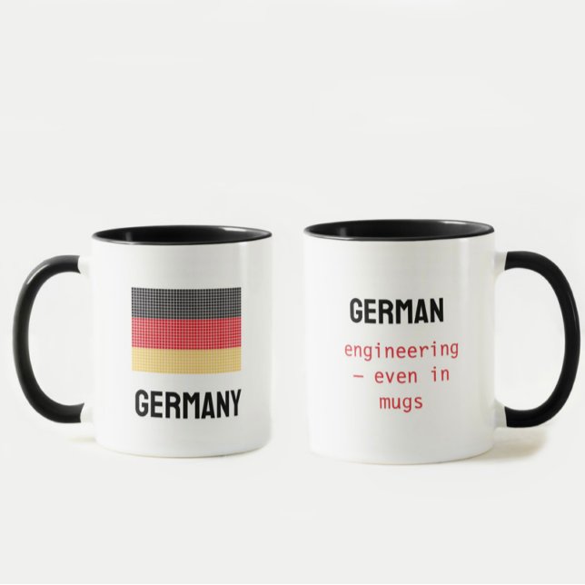 Flagge Deutschlands Tasse (Von Creator hochgeladen)
