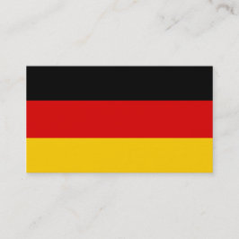 Flagge Deutschlands Visitenkarten Visitenkarte