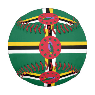 Flagge Dominicas Baseball