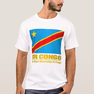 Flagge Dr der Kongo T-Shirt