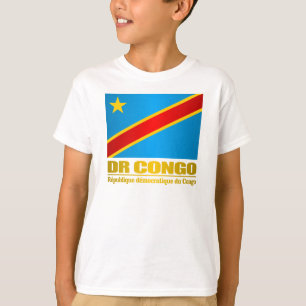 Flagge Dr der Kongo T-Shirt