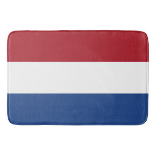 Flagge Dreifarbiges Niederlande Badematte