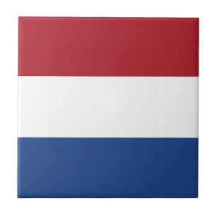 Flagge Dreifarbiges Niederlande Fliese