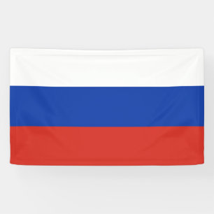 Flagge Dreifarbiges Russland Banner