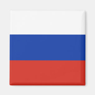 Flagge Dreifarbiges Russland Magnet