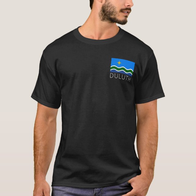 Flagge Duluth, MN T-Shirt (Vorderseite)
