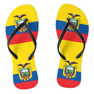 Flagge Ecuadors Flip Flops