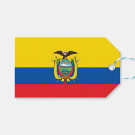 Flagge Ecuadors Geschenkanhänger