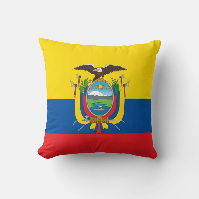 Flagge Ecuadors Kissen (Vorderseite)