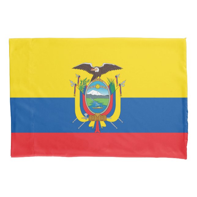 Flagge Ecuadors Kissenbezug (Vorderseite)