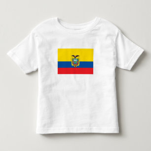 Flagge Ecuadors Kleinkind T-shirt