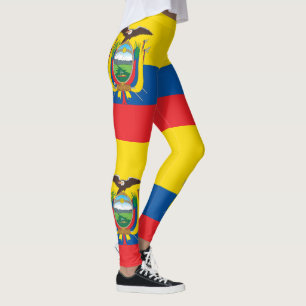 Flagge Ecuadors Leggings