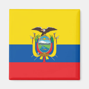 Flagge Ecuadors Magnet