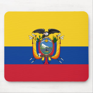 Flagge Ecuadors Mousepad