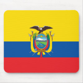 Flagge Ecuadors Mousepad