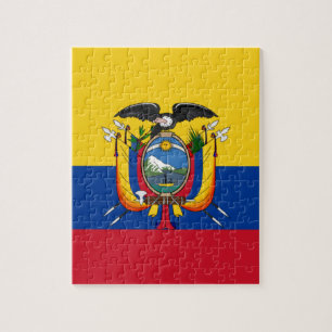 Flagge Ecuadors Puzzle