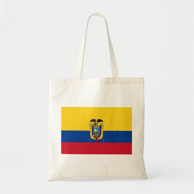Flagge Ecuadors Tragetasche (Vorne)