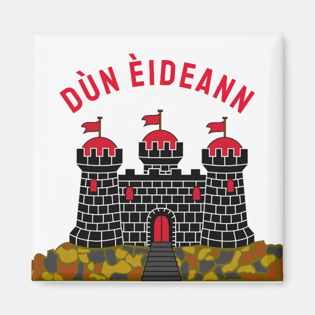 Flagge Edinburghs - SCOTLAND Magnet (Vorne)