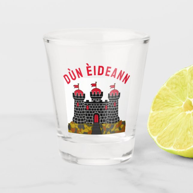 Flagge Edinburghs - SCOTLAND Schnapsglas (Vorderseite)