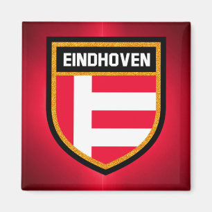 Flagge Eindhoven Magnet