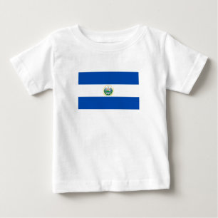 Flagge El Salvador Baby T-shirt