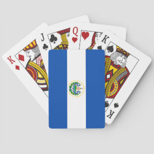 Flagge El Salvador Spielkarten