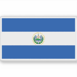 Flagge El Salvadors Aufkleber