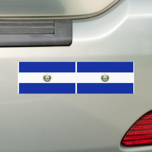 Flagge El Salvadors Autoaufkleber (Auf Auto)