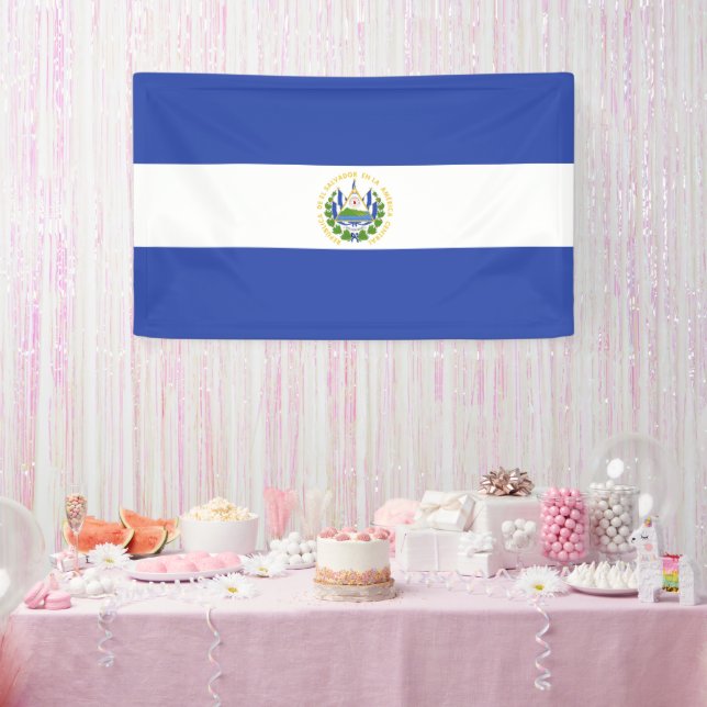 Flagge El Salvadors Banner (Party)