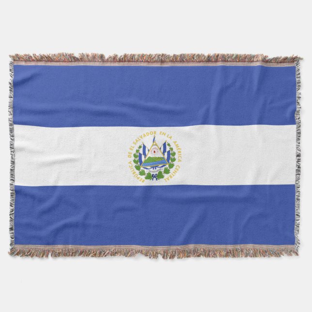 Flagge El Salvadors Decke (Vorderseite)