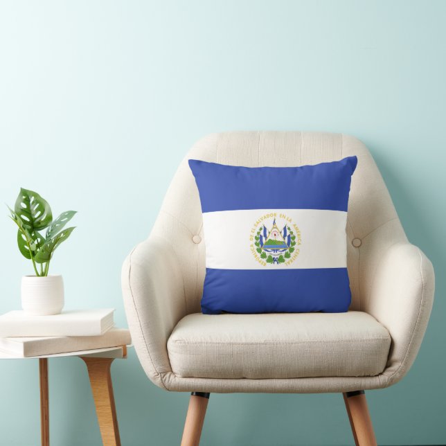 Flagge El Salvadors Kissen (Stuhl )