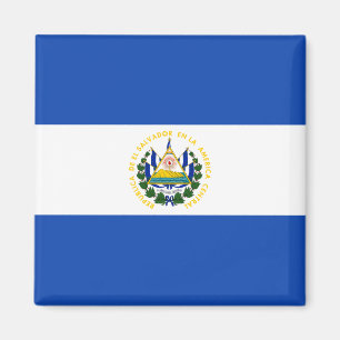 Flagge El Salvadors Magnet