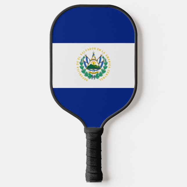 Flagge El Salvadors Pickleball Schläger (Vorderseite)