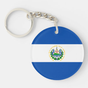 Flagge El Salvadors Schlüsselanhänger