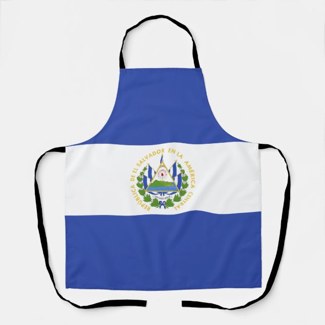 Flagge El Salvadors Schürze (Vorderseite)