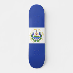 Flagge El Salvadors Skateboard