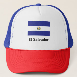 Flagge El Salvadors Truckerkappe