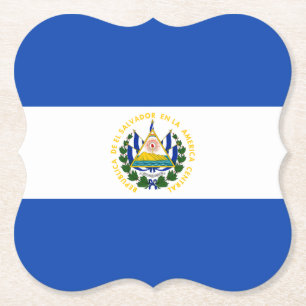 Flagge El Salvadors Untersetzer