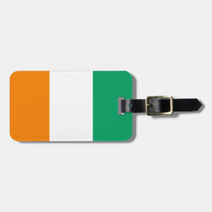 Flagge Elfenbeinküste einfacher Identifikation Gepäckanhänger