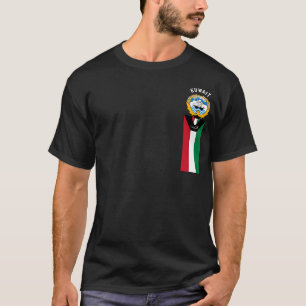 Flagge/ Emblem von Kuwait T-Shirt
