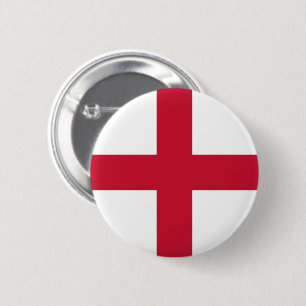 Flagge Englands Button