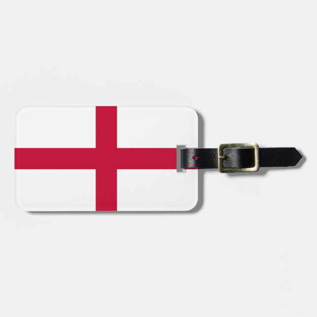 Flagge Englands Gepäckanhänger (Vorderseite horizontal)